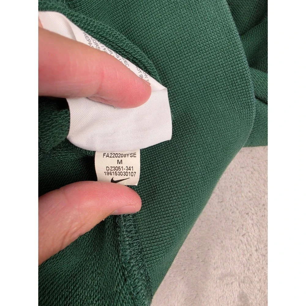 Nike Sweatshirt Mens Medium Green Athletic Dept Crewneck DZ3051-341 Pullover
